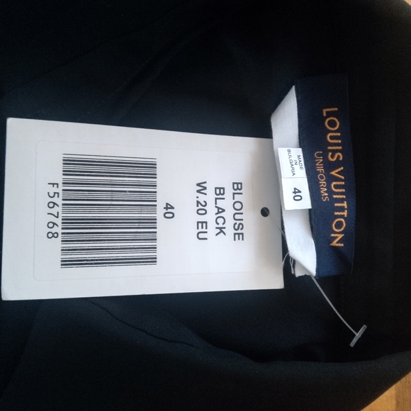 100% Authentic Louis Vuitton black blouse - Picture 4 of 6